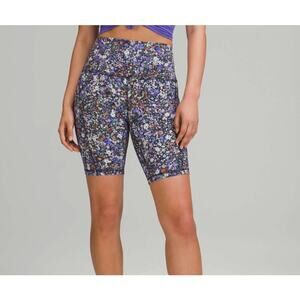 Lululemon Align High-Rise Short with Pockets 8" Flower Burst Multi Cottagecore